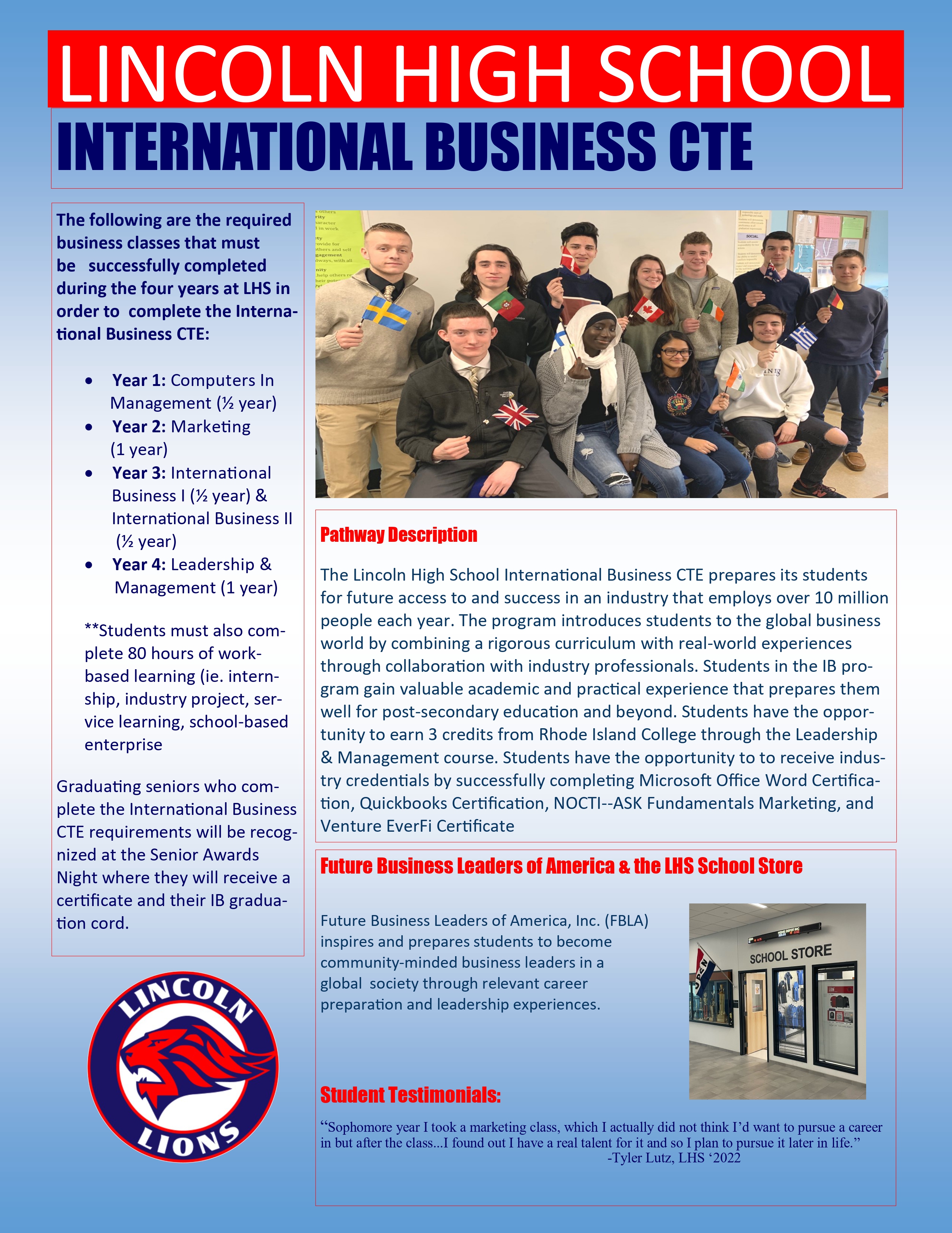 Internationl Business CTE